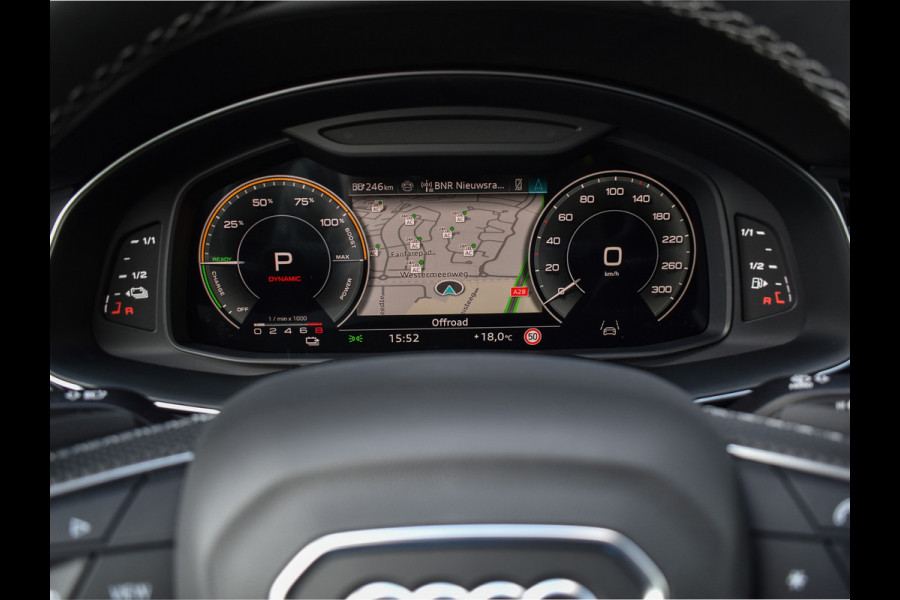 Audi Q8 60 TFSI e quattro Pro Line S Competition | PANORAMADAK | 4 WIEL BESTURING | ALCANTARE HEMEL | AMBIANCE VERLICHTING | MASSAGE STO