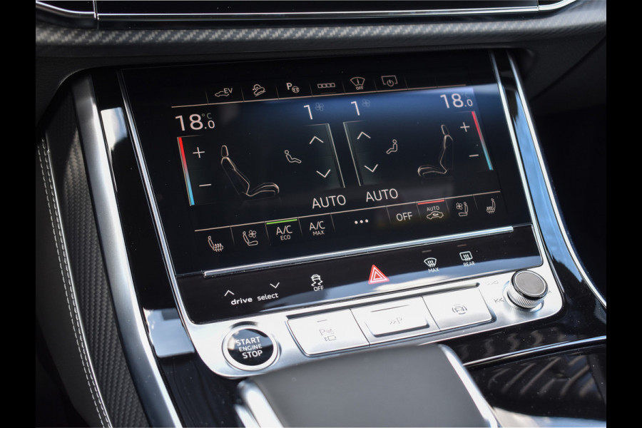 Audi Q8 60 TFSI e quattro Pro Line S Competition | PANORAMADAK | 4 WIEL BESTURING | ALCANTARE HEMEL | AMBIANCE VERLICHTING | MASSAGE STO