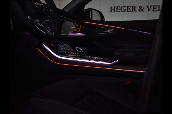 Audi Q8 60 TFSI e quattro Pro Line S Competition | PANORAMADAK | 4 WIEL BESTURING | ALCANTARE HEMEL | AMBIANCE VERLICHTING | MASSAGE STO
