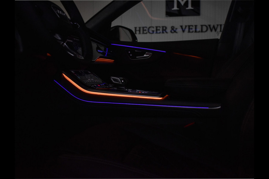 Audi Q8 60 TFSI e quattro Pro Line S Competition | PANORAMADAK | 4 WIEL BESTURING | ALCANTARE HEMEL | AMBIANCE VERLICHTING | MASSAGE STO