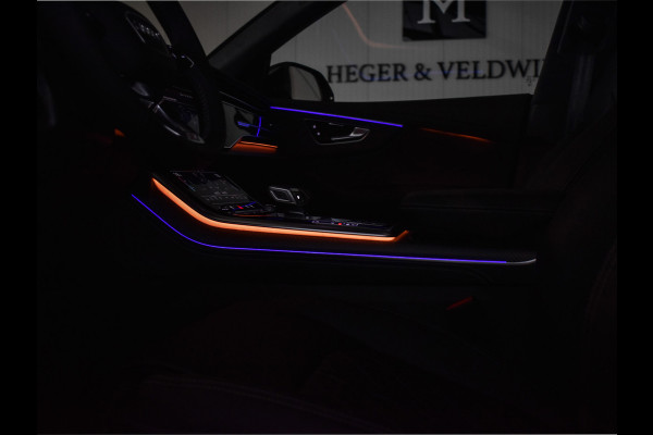 Audi Q8 60 TFSI e quattro Pro Line S Competition | PANORAMADAK | 4 WIEL BESTURING | ALCANTARE HEMEL | AMBIANCE VERLICHTING | MASSAGE STO