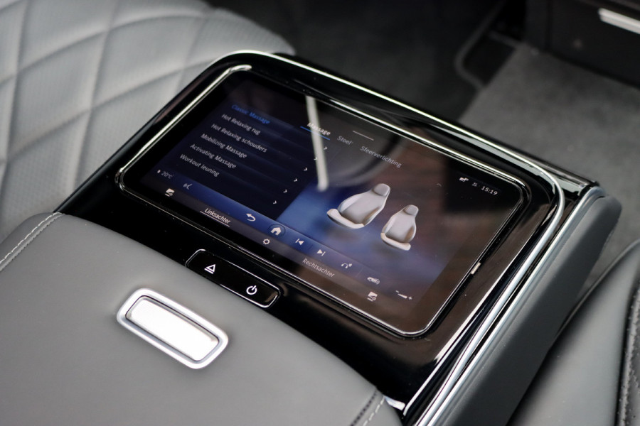 Mercedes-Benz S-Klasse 450d 4MATIC Lang AMG Line Aut9 | Airmatic | Chauffeurspakket | Achterasbesturing | Augmented HUD | Distronic+ | Burmester | Exclusief Nappa Leder | 3D-Display | Vlakkenverwarming | Zonweringspakket |