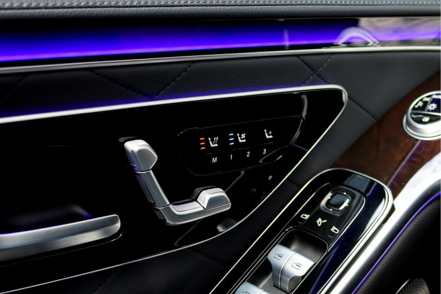 Mercedes-Benz S-Klasse 450d 4MATIC Lang AMG Line Aut9 | Airmatic | Chauffeurspakket | Achterasbesturing | Augmented HUD | Distronic+ | Burmester | Exclusief Nappa Leder | 3D-Display | Vlakkenverwarming | Zonweringspakket |
