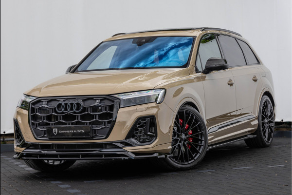 Audi Q7 60 TFSI-e 490pk Quattro Pano Carbon S-stoelen Advanced Onderstel Nachtzicht B&O