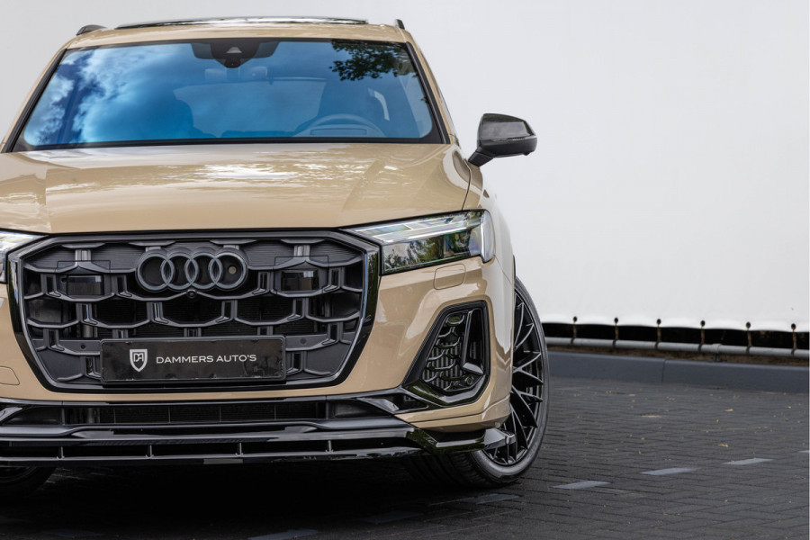 Audi Q7 60 TFSI-e 490pk Quattro Pano Carbon S-stoelen Advanced Onderstel Nachtzicht B&O