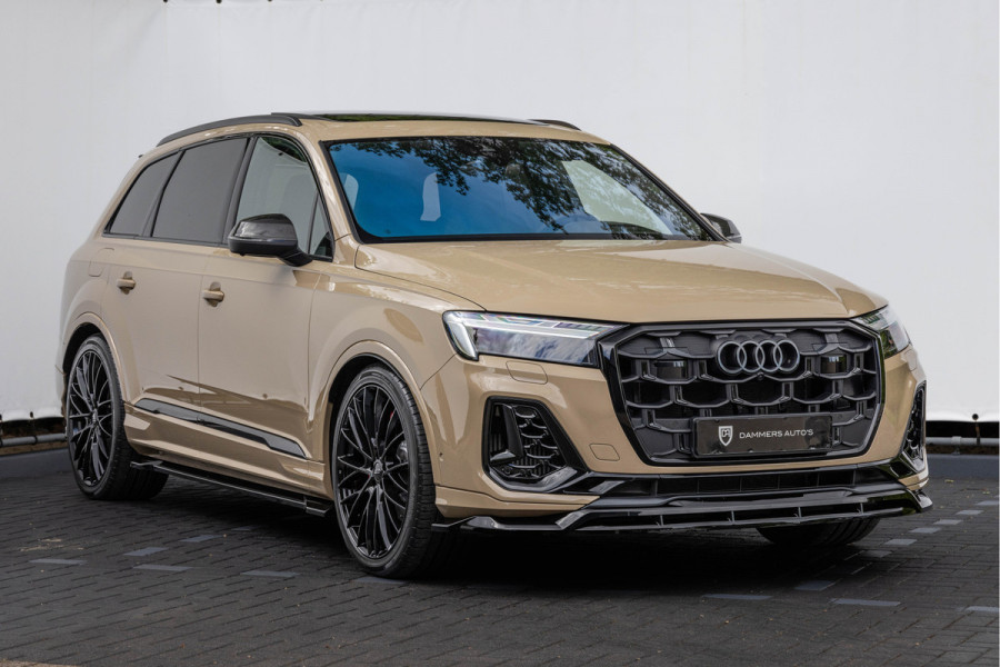 Audi Q7 60 TFSI-e 490pk Quattro Pano Carbon S-stoelen Advanced Onderstel Nachtzicht B&O