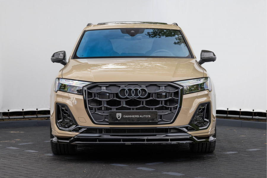 Audi Q7 60 TFSI-e 490pk Quattro Pano Carbon S-stoelen Advanced Onderstel Nachtzicht B&O