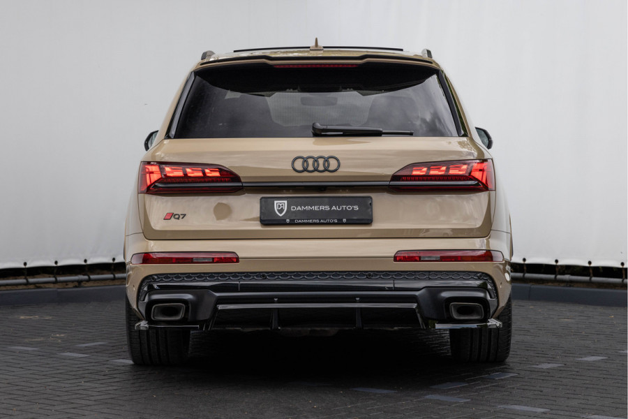 Audi Q7 60 TFSI-e 490pk Quattro Pano Carbon S-stoelen Advanced Onderstel Nachtzicht B&O