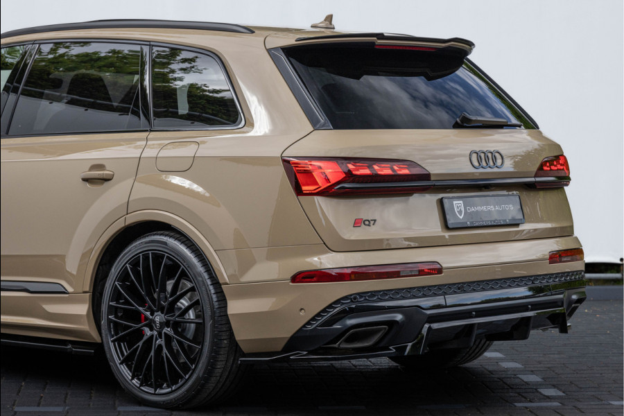 Audi Q7 60 TFSI-e 490pk Quattro Pano Carbon S-stoelen Advanced Onderstel Nachtzicht B&O