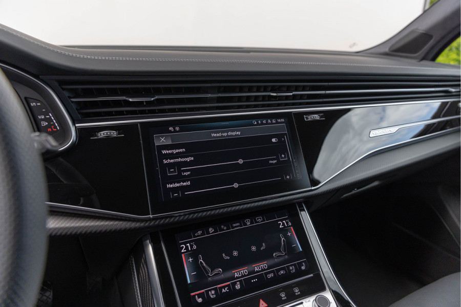 Audi Q7 60 TFSI-e 490pk Quattro Pano Carbon S-stoelen Advanced Onderstel Nachtzicht B&O