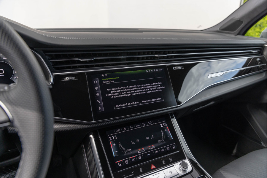 Audi Q7 60 TFSI-e 490pk Quattro Pano Carbon S-stoelen Advanced Onderstel Nachtzicht B&O