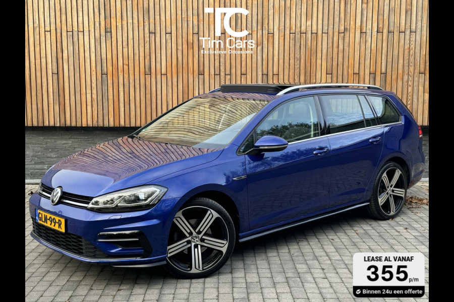 Volkswagen GOLF Variant 1.5 TSI R-line Automaat | Panoramdak | Lederen bekleding | Stoel en stuurverwarming | Virtual cockpit | Parkeersensoren voor en