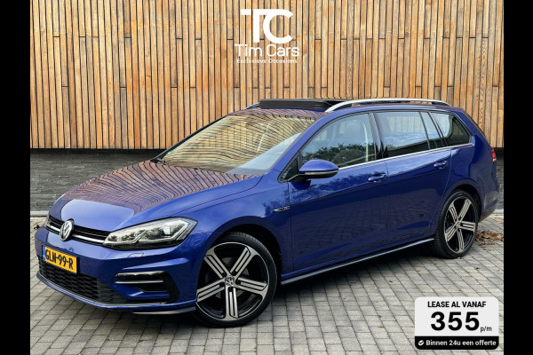 Volkswagen GOLF Variant 1.5 TSI R-line Automaat | Panoramdak | Lederen bekleding | Stoel en stuurverwarming | Virtual cockpit | Parkeersensoren voor en