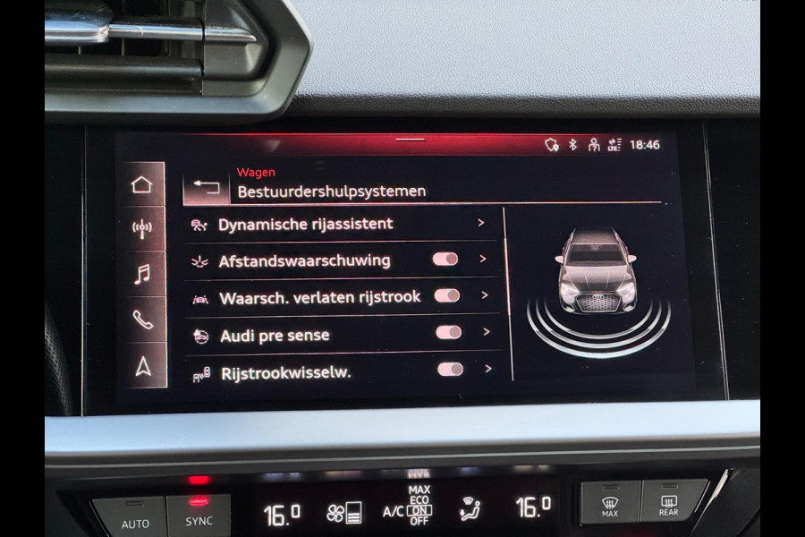 Audi A3 Sportback 40 TFSI e S-Line Black Style Matrix/Camera/Sfeer