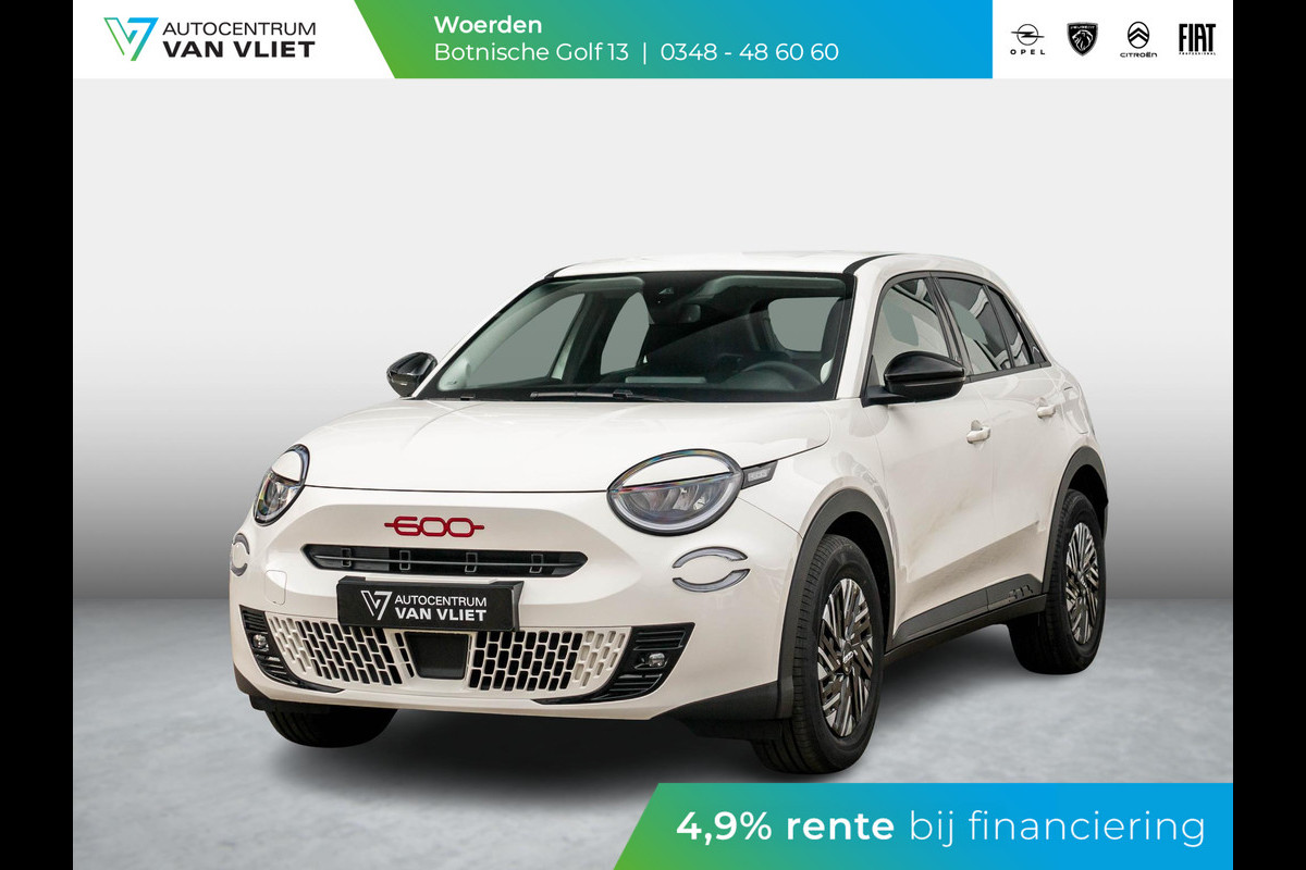 Fiat 600E RED 54 kWh | Mega scherpe Prijs, zolang de voorraad strekt ! | Gratis Wallbox Fiat 600E RED 54 kWh | Mega scherpe Prijs, zolang de voorraad strekt ! | Gratis Wallbox