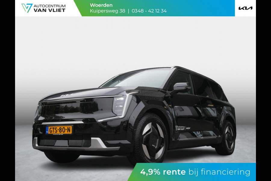 Kia EV9 Plus AWD 99.8 kWh | Allseason banden | Clima | Navi | 7-Pers. | Adapt. Cruise | | Stoel-/Stuurverwarming | Schuif-/kanteldak