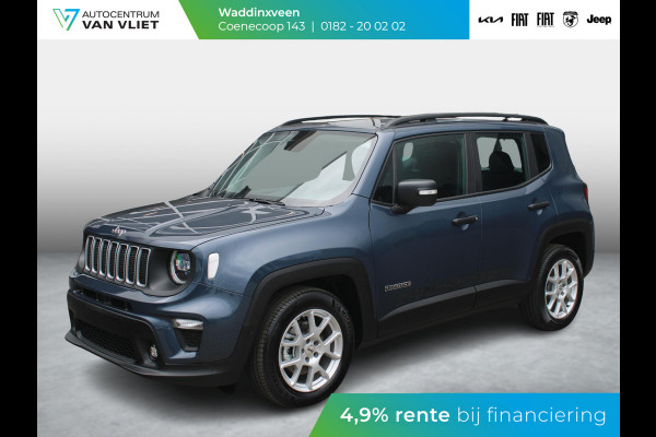 Jeep Renegade 1.5T e-Hybrid Altitude | Adapt. Cruise | Schuif/Kanteldak | Keyless | BSM | Navi | Apple Carplay | Uit voorraad leverbaar !