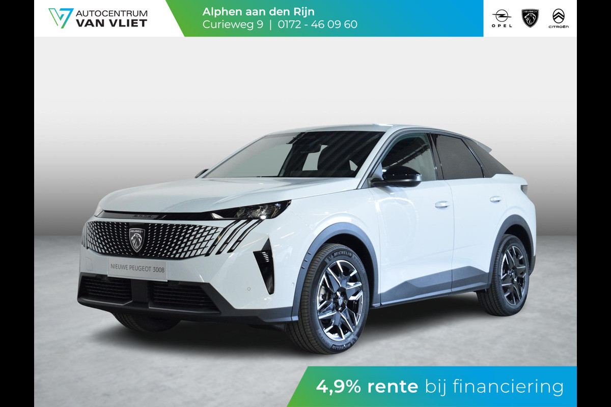 Peugeot 3008 1.2 Hybrid 136 Allure NAVIGATIE | CARPAY | 360 CAMERA MET SENSOREN | E.C.C. | UIT VOORRAAD LEVERBAAR Peugeot 3008 1.2 Hybrid 136 Allure NAVIGATIE | CARPAY | 360 CAMERA MET SENSOREN | E.C.C. | UIT VOORRAAD LEVERBAAR