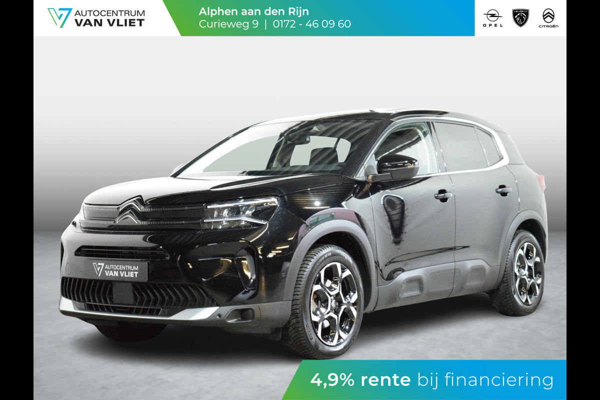 Citroën C5 Aircross 1.2 Hybrid 136 Max AUTOMAAT | ACHTERUITRIJCAMERA MET SENSOREN | NAVIGATIE | CARPLAY | E.C.C. | VERWARMBARE VOORSTOELEN | 12.685km Citroën C5 Aircross 1.2 Hybrid 136 Max AUTOMAAT | ACHTERUITRIJCAMERA MET SENSOREN | NAVIGATIE | CARPLAY | E.C.C. | VERWARMBARE VOORSTOELEN | 12.685km