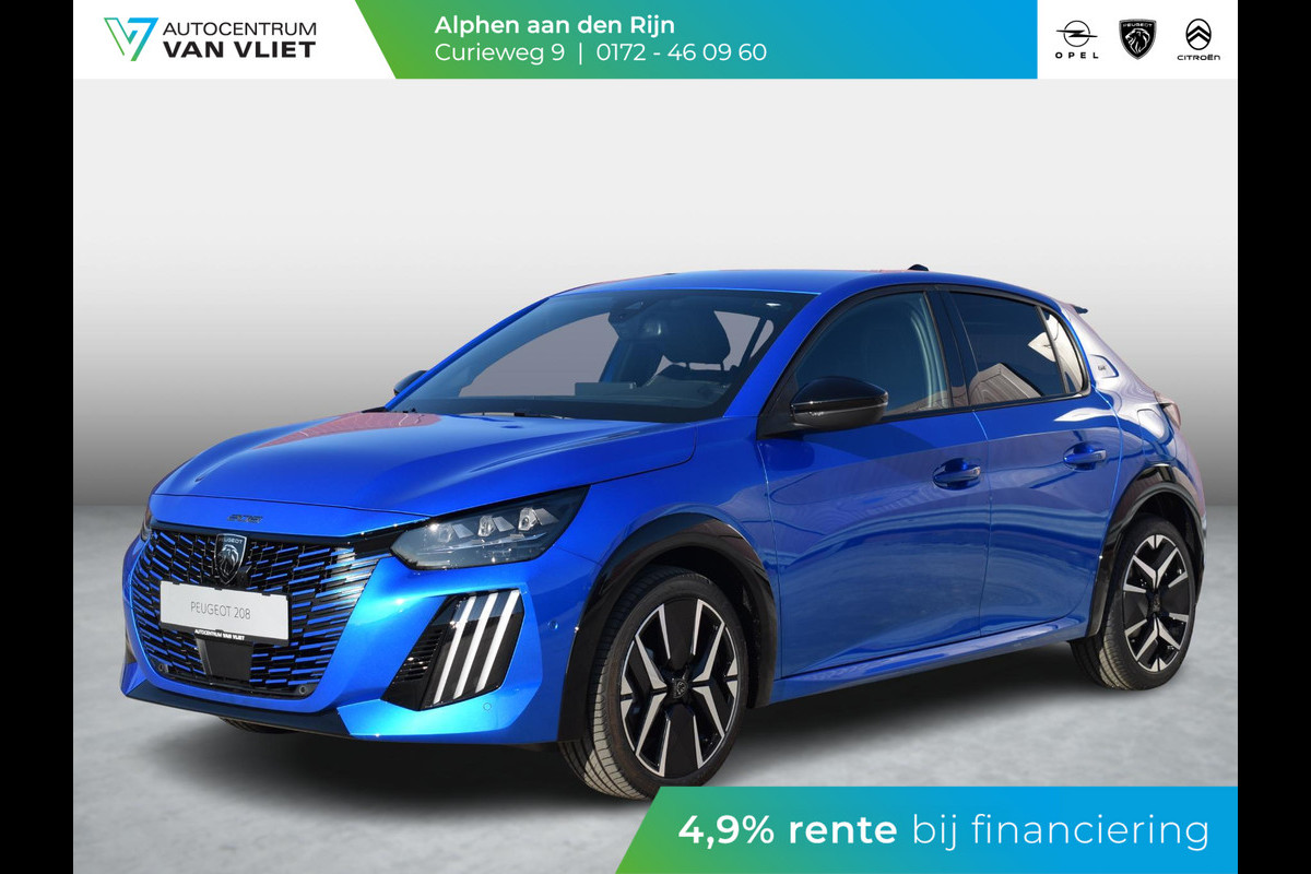 Peugeot 208 1.2 Hybrid 110 e-DCS6 GT ALCANTARA STOELBEKLEDING | ACHTERUITRIJCAMERA MET SENSOREN | NAVIGATIE | CARLAY | E.C.C. | UIT VOORRAAD LEVERBAAR Peugeot 208 1.2 Hybrid 110 e-DCS6 GT ALCANTARA STOELBEKLEDING | ACHTERUITRIJCAMERA MET SENSOREN | NAVIGATIE | CARLAY | E.C.C. | UIT VOORRAAD LEVERBAAR