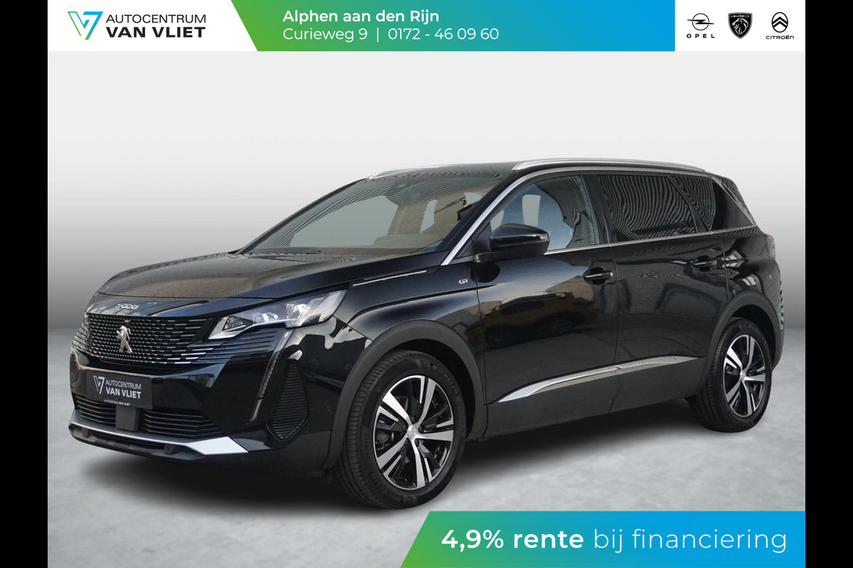 Peugeot 5008 1.2 Hybrid GT AUTOMAAT | NAVIGATIE | CARPLAY | ACHTERUITRIJCAMERA MET SENSOREN | 35.924km Peugeot 5008 1.2 Hybrid GT AUTOMAAT | NAVIGATIE | CARPLAY | ACHTERUITRIJCAMERA MET SENSOREN | 35.924km