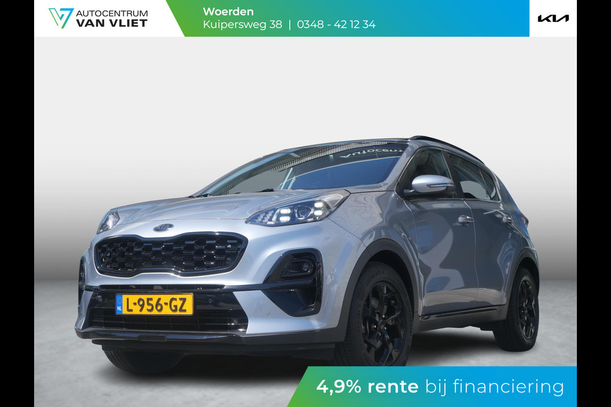 Kia Sportage 1.6 T-GDI Black Edition | Automaat | JBL | Panoramadak | Navi | Clima | 1600KG trekgewicht |