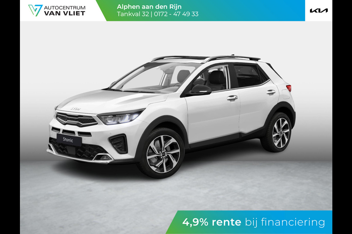 Kia Stonic 1.0 T-GDi MHEV GT-PlusLine Automaat DCT7 | MY25 | Schuif-/Kanteldak | Adaptive Cruise control | Blind Spot | 17”LMV |Stoel+stuurverwarming | Keyless | Bestelbaar | Snel Leverbaar Kia Stonic 1.0 T-GDi MHEV GT-PlusLine Automaat DCT7 | MY25 | Schuif-/Kanteldak | Adaptive Cruise control | Blind Spot | 17”LMV |Stoel+stuurverwarming | Keyless | Bestelbaar | Snel Leverbaar