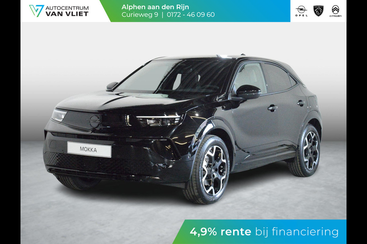 Opel Mokka Electric GS 54 kWh NAVIGATIE | CARPLAY | WINTERPAKKET | ACHTERUITRIJCAMERA MET SENSOREN | E.C.C. | UIT VOORRAAD LEVERBAAR Opel Mokka Electric GS 54 kWh NAVIGATIE | CARPLAY | WINTERPAKKET | ACHTERUITRIJCAMERA MET SENSOREN | E.C.C. | UIT VOORRAAD LEVERBAAR