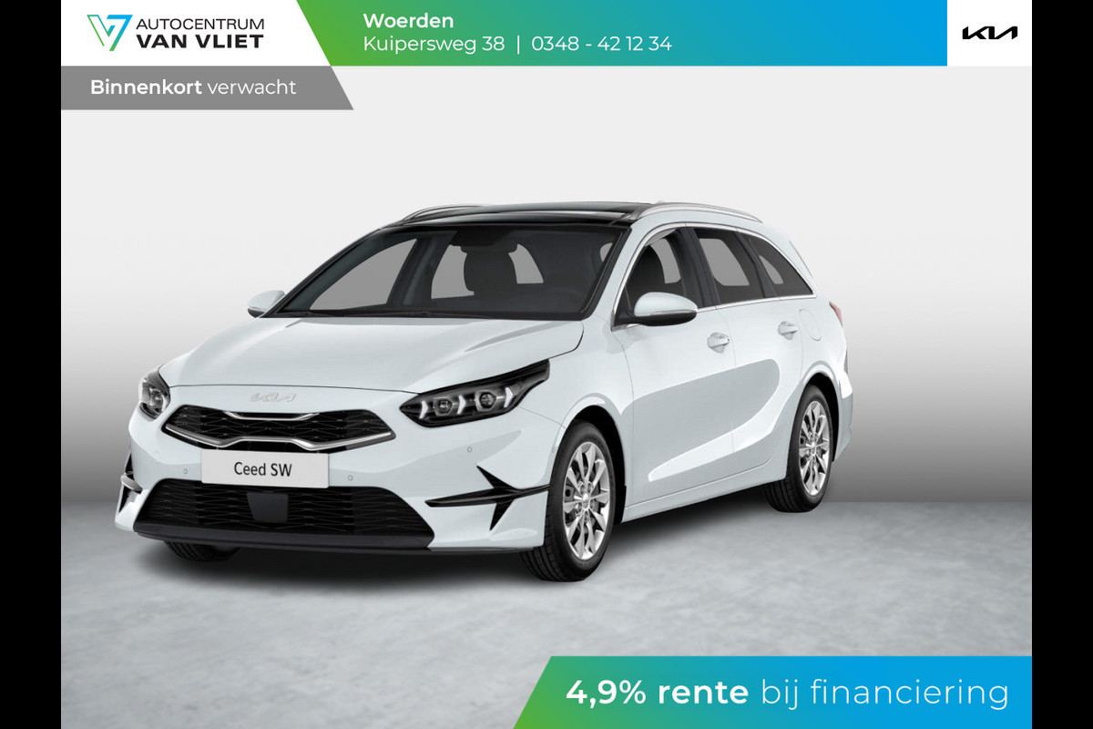 Kia Ceed Sportswagon 1.0 T-GDi Design Edition | Levering Mei | Camera | Apple Carplay | Adapt. Cruise | Stoel&Stuur Verwarming | Navi | Keyless Kia Ceed Sportswagon 1.0 T-GDi Design Edition | Levering Mei | Camera | Apple Carplay | Adapt. Cruise | Stoel&Stuur Verwarming | Navi | Keyless
