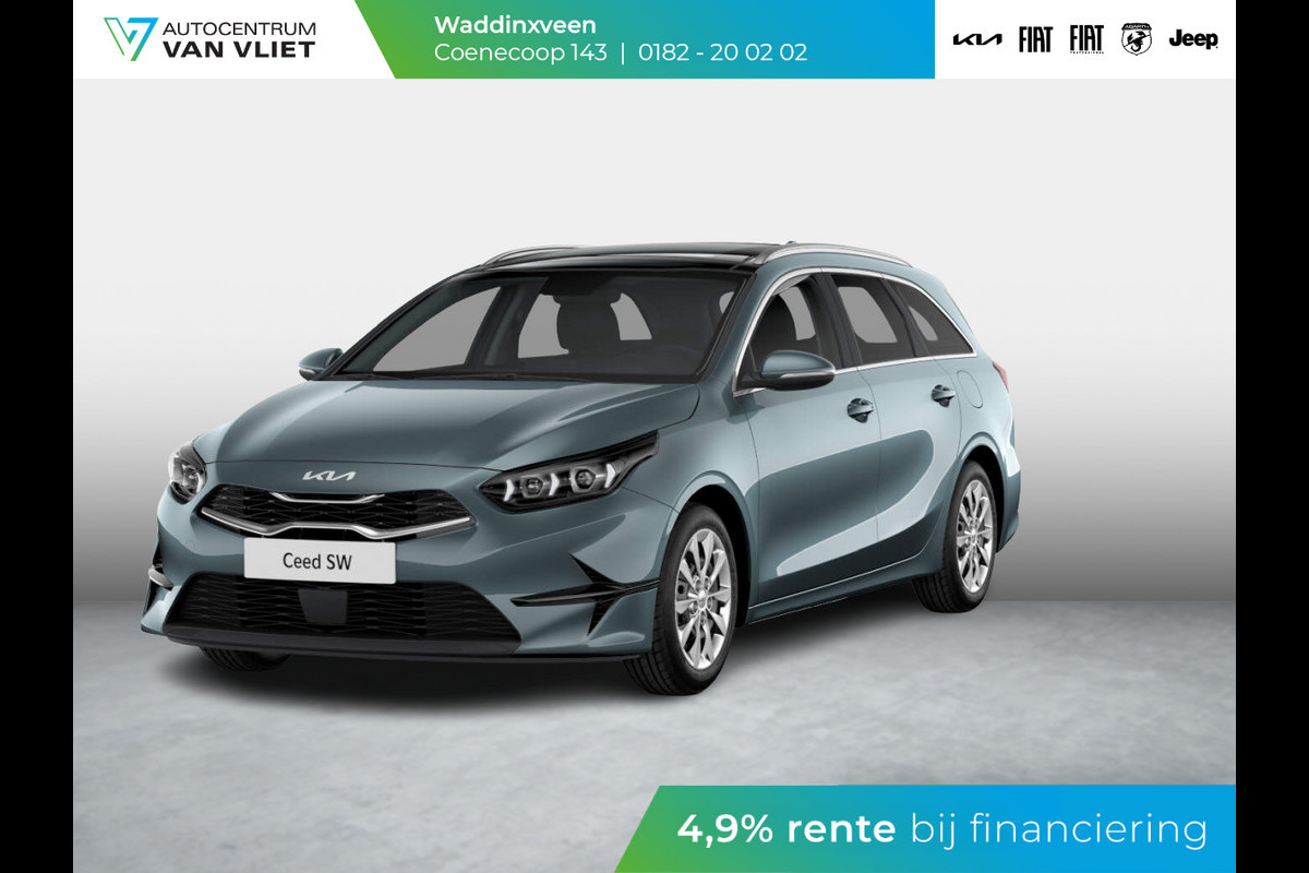 Kia Ceed Sportswagon 1.0 T-GDi MHEV Design Edition | Direct leverbaar | Automaat | Camera | Apple Carplay | Adapt. Cruise | Stoel&Stuur Verwarming | Navi | Keyless Kia Ceed Sportswagon 1.0 T-GDi MHEV Design Edition | Direct leverbaar | Automaat | Camera | Apple Carplay | Adapt. Cruise | Stoel&Stuur Verwarming | Navi | Keyless