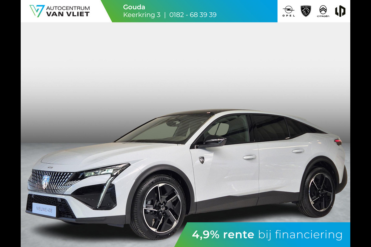 Peugeot 408 1.2 Hybrid 136 e-DCS6 GT | Automaat | Panoramisch Schuifdak | Navigatie | 360° Camera | Stoel/Stuurverwaming | AGR Comfortstoel | Apple Carplay/Android Auto | Peugeot 408 1.2 Hybrid 136 e-DCS6 GT | Automaat | Panoramisch Schuifdak | Navigatie | 360° Camera | Stoel/Stuurverwaming | AGR Comfortstoel | Apple Carplay/Android Auto |