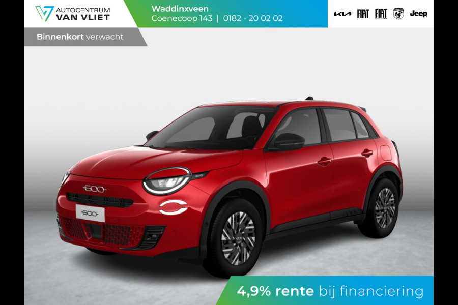 Fiat 600 1.2 Hybrid Urban | Automaat | PDC | Cruise | Airco | Apple Carplay