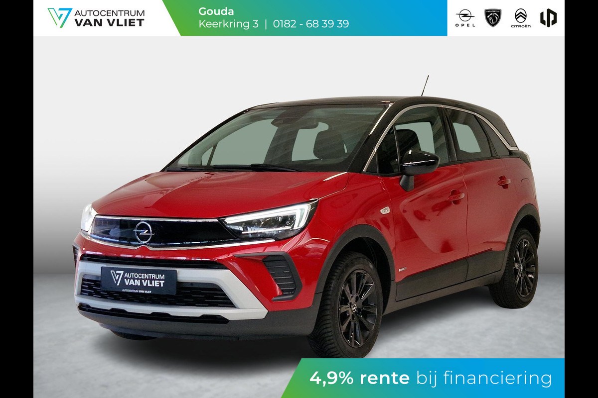 Opel Crossland 1.2 Turbo Design & Tech Automaat | Stoelverwarming | Achteruitrijcamera | Parkeersensoren voor en achter | Stuurwielverwarming | Apple Carplay/Android Auto Opel Crossland 1.2 Turbo Design & Tech Automaat | Stoelverwarming | Achteruitrijcamera | Parkeersensoren voor en achter | Stuurwielverwarming | Apple Carplay/Android Auto