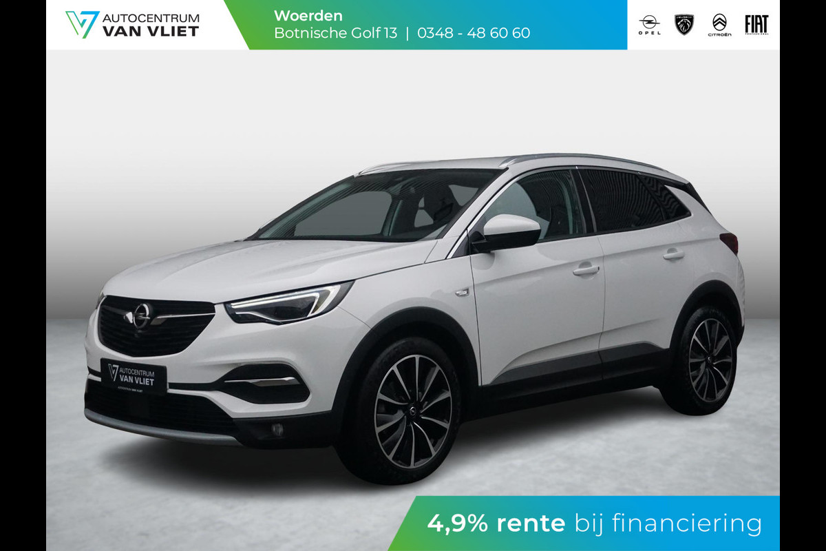 Opel Grandland X 1.2 Turbo Ultimate Trekhaak | Leder interieur Opel Grandland X 1.2 Turbo Ultimate Trekhaak | Leder interieur
