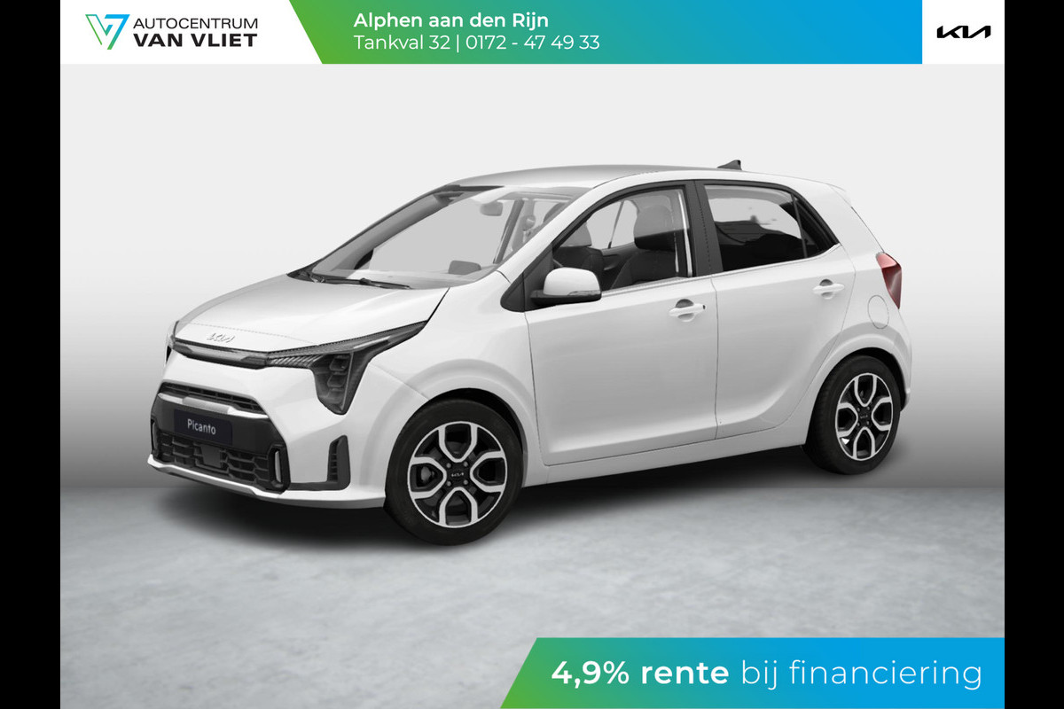 Kia Picanto 1.0 DPI ExecutiveLine | Snel leverbaar | Stoel en stuurverwarming| Keyless| Navigatie| LED Kia Picanto 1.0 DPI ExecutiveLine | Snel leverbaar | Stoel en stuurverwarming| Keyless| Navigatie| LED