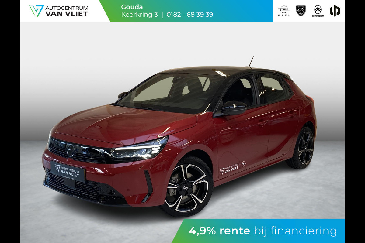 Opel Corsa 1.2 TURBO 100 Pk GS | Draadloze Apple Carplay/Android Auto | Achteruitrijcamera 180°| Climate Control | Stoelverwarming | Opel Corsa 1.2 TURBO 100 Pk GS | Draadloze Apple Carplay/Android Auto | Achteruitrijcamera 180°| Climate Control | Stoelverwarming |