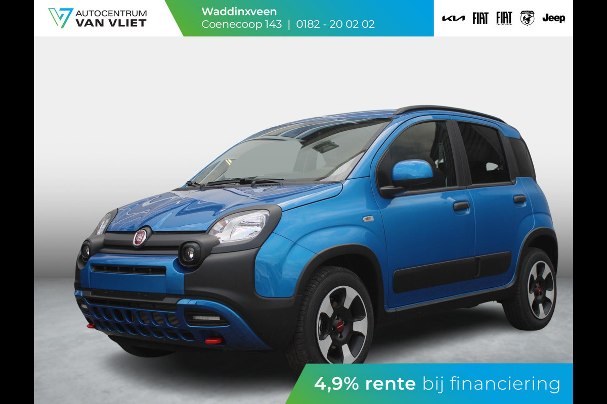 Fiat Panda Hybrid Cross | Airco | Bluetooth Dakrails | LED | PDC | Uit voorraad leverbaar ! Fiat Panda Hybrid Cross | Airco | Bluetooth Dakrails | LED | PDC | Uit voorraad leverbaar !
