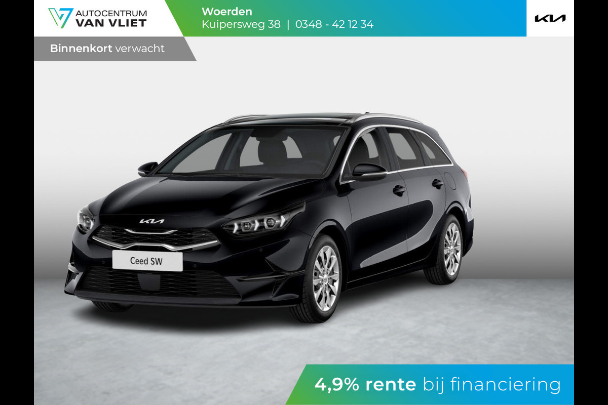 Kia Ceed Sportswagon 1.0 T-GDi Design Edition | Levering April | Camera | Apple Carplay | Adapt. Cruise | Stoel&Stuur Verwarming | Navi | Keyless