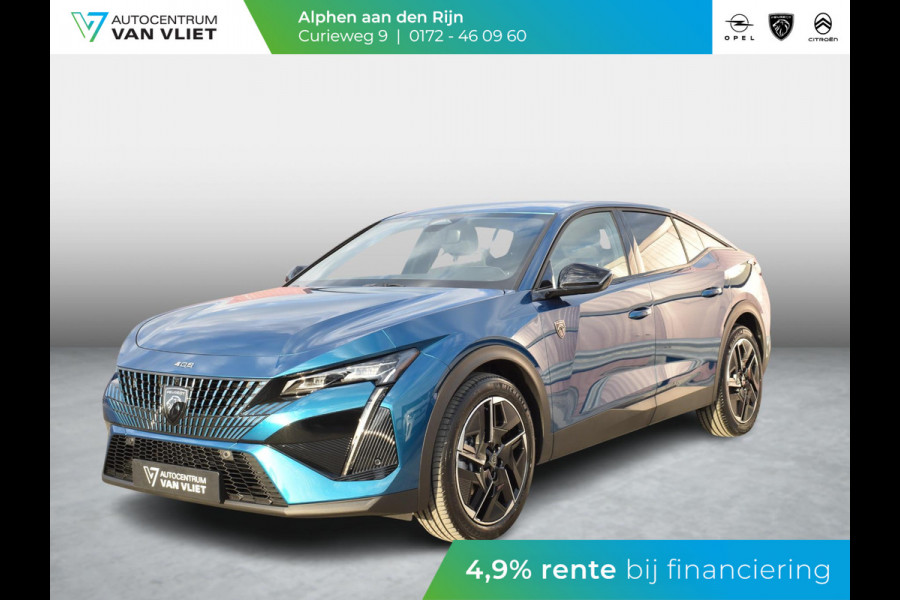 Peugeot 408 1.2 Hybrid 136 e-DCS6 GT ELEKTRISCHE STOELEN | 360 CAMERA MET SENSOREN | NAVIGATIE | CARPLAY | UIT VOORRAAD LEVERBAAR