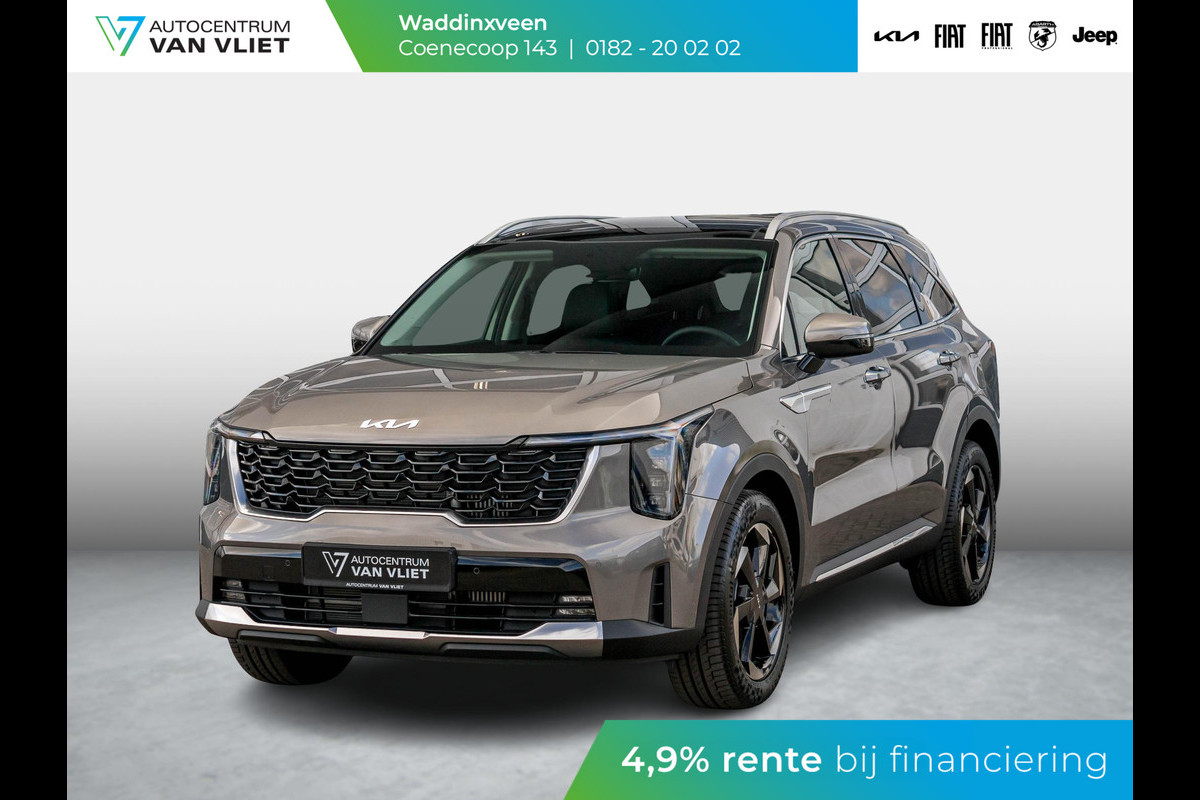 Kia Sorento 1.6 T-GDi Plug-in Hybrid 4WD DynamicPlusLine 7p. Beschikbaar in overleg Kia Sorento 1.6 T-GDi Plug-in Hybrid 4WD DynamicPlusLine 7p. Beschikbaar in overleg