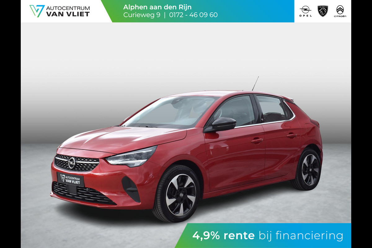 Opel CORSA-E Level 3 50 kWh NAVIGATIE "10 | CARPLAY | ACHTERUITRIJCAMERA MET SENSOREN | 1-FASE | WINTERPAKKET | 6.745km Opel CORSA-E Level 3 50 kWh NAVIGATIE "10 | CARPLAY | ACHTERUITRIJCAMERA MET SENSOREN | 1-FASE | WINTERPAKKET | 6.745km