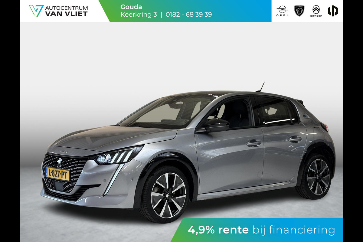 Peugeot e-208 EV GT 50 kWh 3-fase | Navigatie | Achteruitrijcamera | Android auto / Apple carplay | Dodehoekdetectie | 3D I-Cockpit Peugeot e-208 EV GT 50 kWh 3-fase | Navigatie | Achteruitrijcamera | Android auto / Apple carplay | Dodehoekdetectie | 3D I-Cockpit