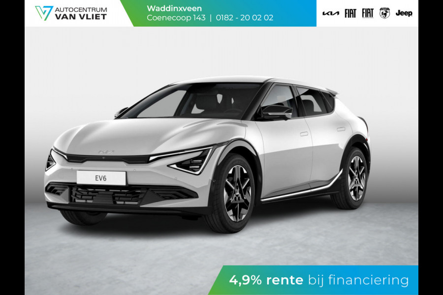 Kia Ev6 Light Edition 63 kWh l Levering Mei l Wolf Grey l 428 km Actieradius