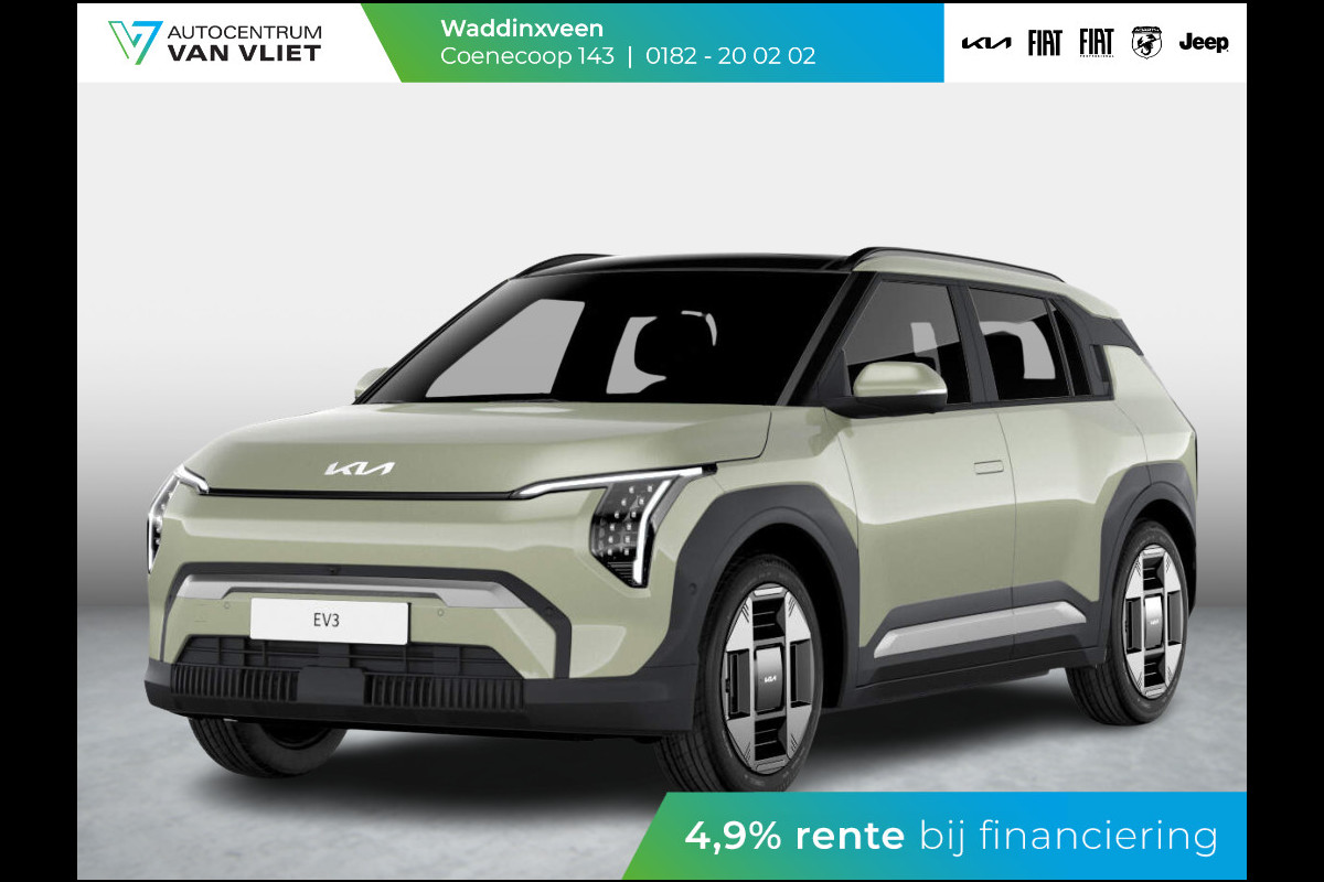 Kia EV3 Plus Advanced 81.4 kWh ANWB Private Lease v.a. € 599,- | Snelle Levering | 600km Rijbereik | Navi | 19" | Adapt. Cruise | Clima | Schuif/Kanteldak | Stoel&Stuurverw. | Priv Glass | BSM | Harman Kardon | Kia EV3 Plus Advanced 81.4 kWh ANWB Private Lease v.a. € 599,- | Snelle Levering | 600km Rijbereik | Navi | 19" | Adapt. Cruise | Clima | Schuif/Kanteldak | Stoel&Stuurverw. | Priv Glass | BSM | Harman Kardon |