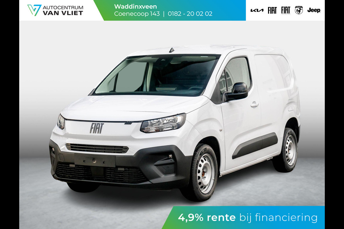 Fiat Doblò 1.5D 130pk S&S L1 1000kg Automaat | Clima | Keyless | Apple Carplay | FL 2,9% Rente Actie ! Fiat Doblò 1.5D 130pk S&S L1 1000kg Automaat | Clima | Keyless | Apple Carplay | FL 2,9% Rente Actie !
