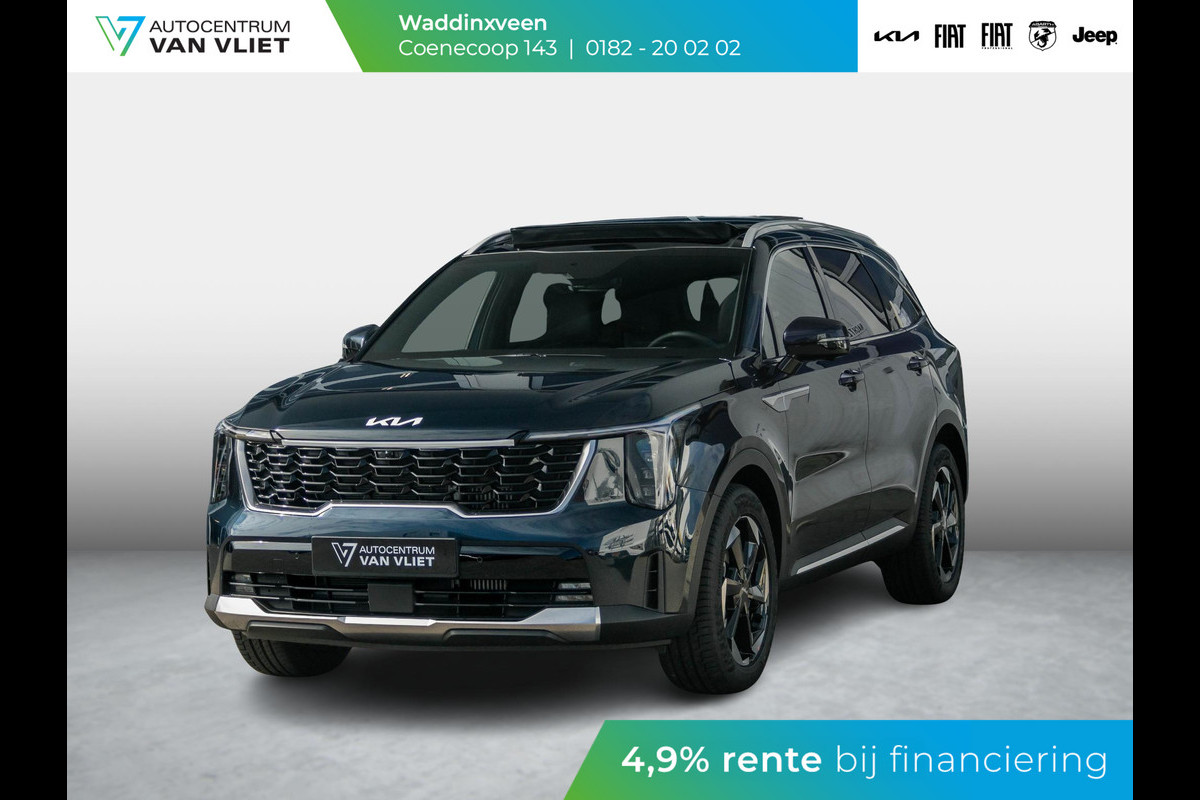 Kia Sorento 1.6 T-GDi Plug-in Hybrid 4WD ExecutiveLine 7p. l Nappa Leder l Schuif / kantel dak l Stoel verwarming en ventilatie l Kia Sorento 1.6 T-GDi Plug-in Hybrid 4WD ExecutiveLine 7p. l Nappa Leder l Schuif / kantel dak l Stoel verwarming en ventilatie l