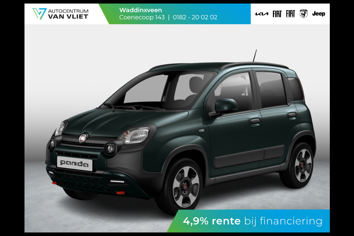 Fiat Panda Hybrid Cross | Airco | Bluetooth Dakrails | LED | PDC | Uit voorraad leverbaar ! Fiat Panda Hybrid Cross | Airco | Bluetooth Dakrails | LED | PDC | Uit voorraad leverbaar !