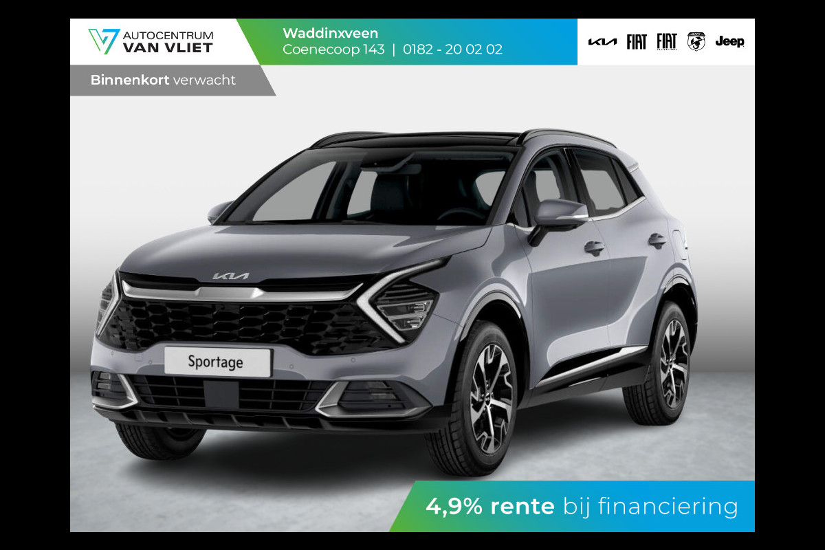 Kia Sportage 1.6 T-GDi Plug-in Hybrid AWD DynamicPlusLine | Levering Juni | Schuif/Kanteldak | Winter Pack Kia Sportage 1.6 T-GDi Plug-in Hybrid AWD DynamicPlusLine | Levering Juni | Schuif/Kanteldak | Winter Pack