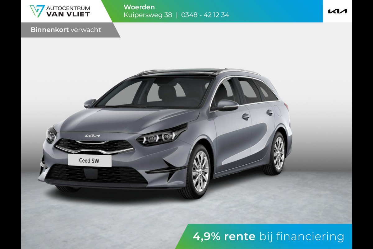 Kia Ceed Sportswagon 1.0 T-GDi MHEV Design Edition | Levering Juni | Automaat | Camera | Apple Carplay | Adapt. Cruise | Stoel&Stuur Verwarming | Navi | Keyless Kia Ceed Sportswagon 1.0 T-GDi MHEV Design Edition | Levering Juni | Automaat | Camera | Apple Carplay | Adapt. Cruise | Stoel&Stuur Verwarming | Navi | Keyless