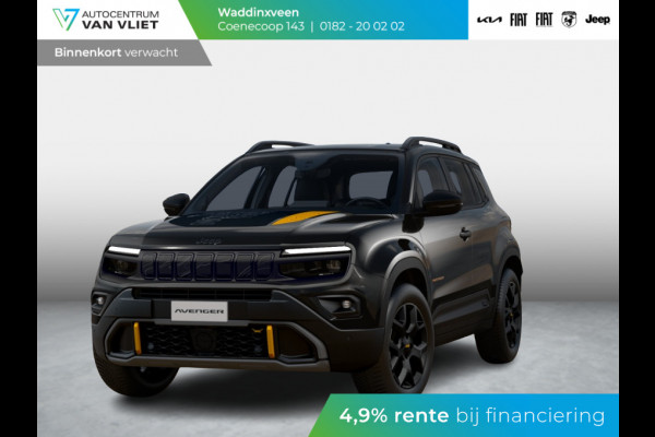 Jeep Avenger 1.2T 4xe The North Face | Clima | Apple Carplay | Adapt. Cruise | Elektr. A-Klep | Keyless | Navi | Stoel&Stuurverwarming